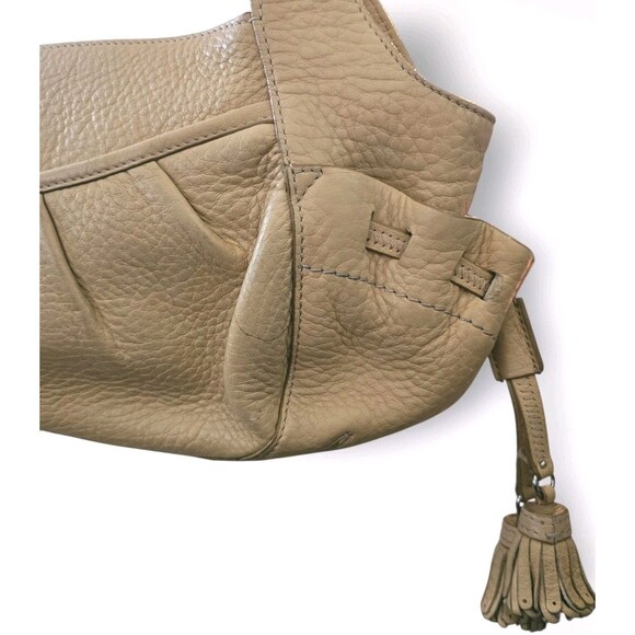 Cole Haan Brown Hobo Bag with Braided Handle MINT CONDITION - Picture 2 of 16